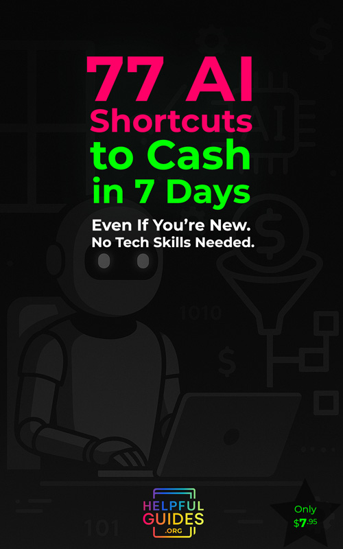 77 AI Shortcuts To Cash In 7 Days - Even if you're new. No Tech Skills Needed.